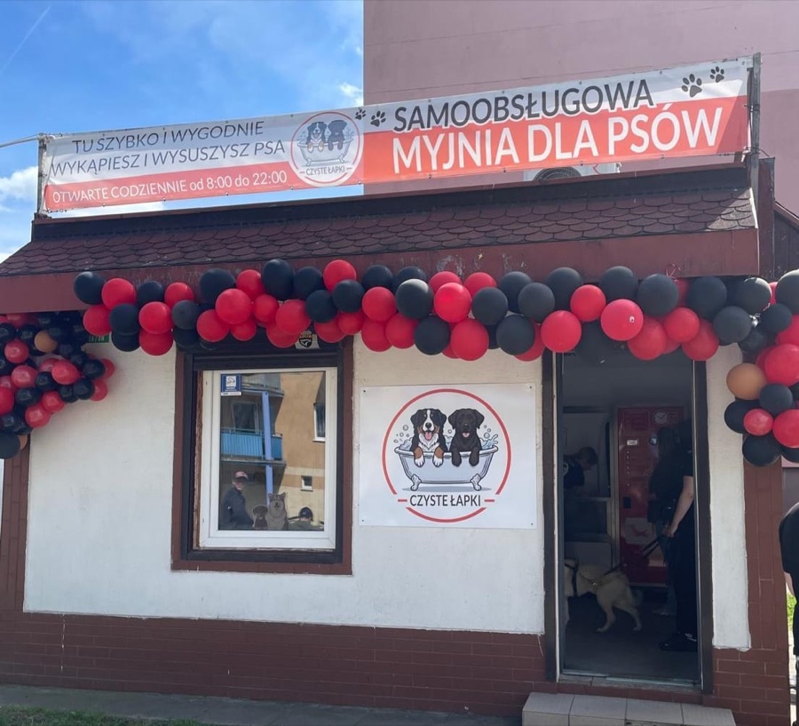 Myjnia Czyste Łapki w Tczewie, ul. Kasztanowa 16